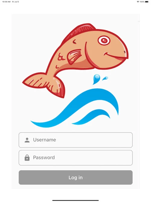 Fish Sales Force screenshot